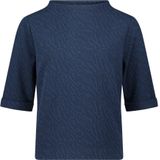 Betty & Co - Sweatshirt - Blauw - Ronde Hals