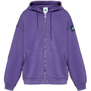 Adidas Originals, Heren, Sweatshirts & Hoodies, Paars, Maat: L Katoen,