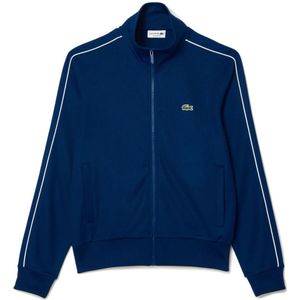 Lacoste, Heren, Sweatshirts & Hoodies, Blauw, Maat: S Katoen,