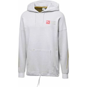 Puma, Heren, Sweatshirts & Hoodies, Beige, Maat: L