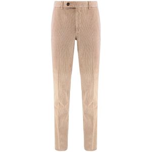 Slowear, Heren, Broeken, Beige, Maat: XL Corduroy,