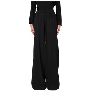 Ermanno Scervino, Dames, Broeken, Zwart, Maat: S