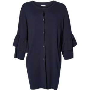 Lind, Dames, Truien, Blauw, Maat: S