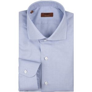 Barba, Heren, Overhemden, Blauw, Maat: 2XL Katoen,
