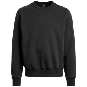 Parajumpers, Heren, Sweatshirts & Hoodies, Zwart, Maat: 2XL Katoen,