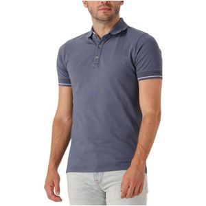 Genti, Heren, Tops, Grijs, Maat: M Katoen,