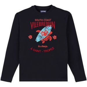 Vilebrequin, Heren, Tops, Blauw, Maat: S Katoen,