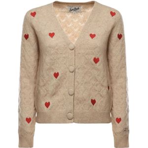 MC2 Saint Barth, Dames, Truien, Beige, Maat: XS