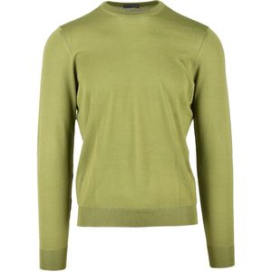 Drumohr, Heren, Truien, Groen, Maat: 2XL Wol,