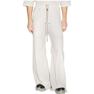 Moncler, Heren, Broeken, Wit, Maat: M Katoen,