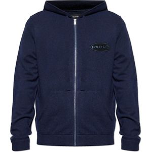Zadig & Voltaire, Heren, Sweatshirts & Hoodies, Blauw, Maat: S Wol,