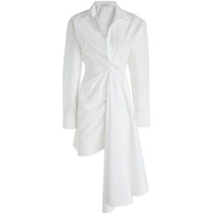 Off White, Dames, Jurken, Wit, Maat: S Katoen,