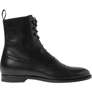 Scarosso, Heren, Schoenen, Zwart, Maat: 43 1/2 EU Leer,
