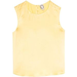 Ines de la Fressange Paris, Dames, Tops, Geel, Maat: L Zijde,