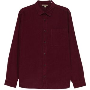 Woolrich, Heren, Overhemden, Rood, Maat: XL Wol,