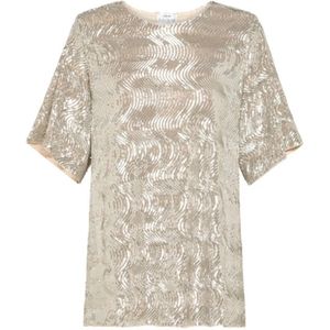 Forte Forte, Dames, Tops, Beige, Maat: S Polyamide,