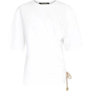 Roberto Cavalli, Dames, Tops, Wit, Maat: XS Katoen,