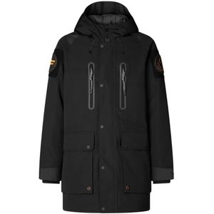 Save The Duck, Heren, Jassen, Zwart, Maat: S