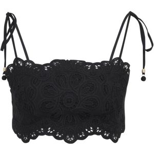 Zimmermann, Dames, Tops, Zwart, Maat: XS Katoen,