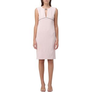 Liu Jo, Dames, Jurken, Roze, Maat: S Jersey,