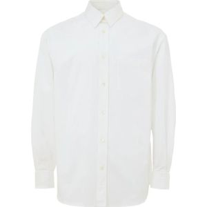 Gucci, Heren, Overhemden, Wit, Maat: S Katoen,