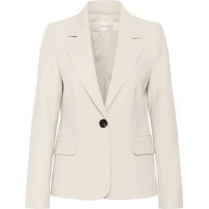 InWear, Dames, Jassen, Beige, Maat: S Viscose,