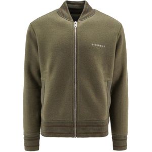 Givenchy, Heren, Truien, Groen, Maat: M Wol,