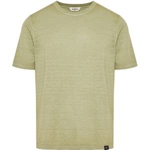 Gran Sasso, Heren, Tops, Groen, Maat: 2XL Linnen,