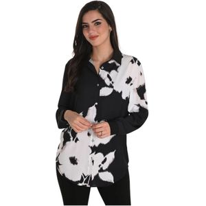 Frank Lyman, Dames, Blouses & Shirts, Zwart, Maat: M