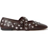 Stella McCartney - Ballerina's - Bruin - Veganistisch - Katoen