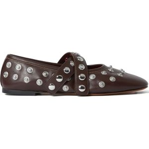 Stella McCartney - Ballerina's - Bruin - Veganistisch - Katoen