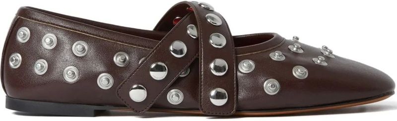 Stella McCartney - Ballerina's - Bruin - Veganistisch - Katoen