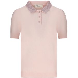 Blumarine, Dames, Tops, Roze, Maat: XS