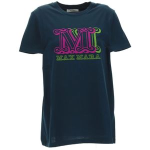 Max Mara, Dames, Tops, Groen, Maat: XS Katoen,