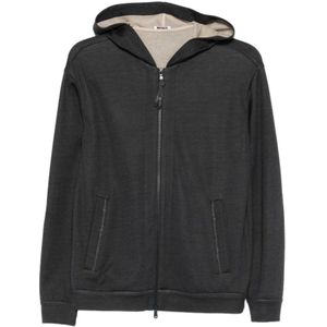 Brunello Cucinelli, Dames, Sweatshirts & Hoodies, Zwart, Maat: XS Katoen,