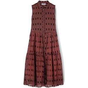 Motivi, Dames, Jurken, Bruin, Maat: 2XS Katoen,
