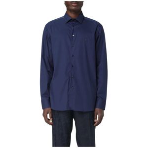 Etro, Heren, Overhemden, Blauw, Maat: 5XL Katoen,