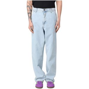 Carhartt Wip, Heren, Jeans, Blauw, Maat: W33 Katoen,