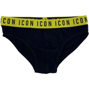 Dsquared2, Heren, Ondergoed, Zwart, Maat: XL Katoen,