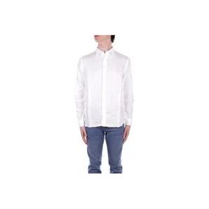 Woolrich Casual Hemden , White , Heren , Maat: S