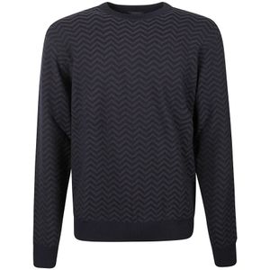 Giorgio Armani, Heren, Truien, Veelkleurig, Maat: L Wol,