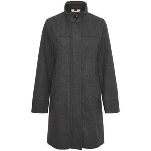 Part Two, Dames, Mantels, Grijs, Maat: M Wol,