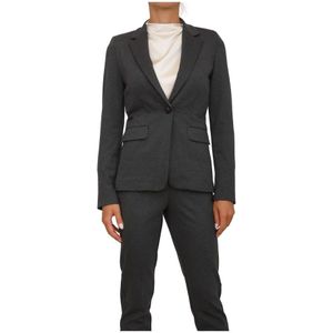 Marella, Dames, Jassen, Grijs, Maat: M Jersey,