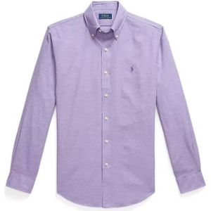 Polo Ralph Lauren, Heren, Overhemden, Paars, Maat: L