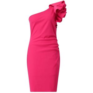 Chiara Boni, Dames, Jurken, Roze, Maat: XS Zijde,