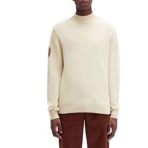 Fred Perry, Heren, Truien, Beige, Maat: XL Wol,
