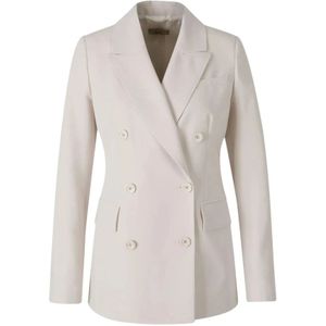 Herno, Dames, Jassen, Grijs, Maat: S