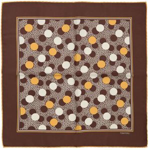 Tom Ford, Heren, Accessoires, Bruin, Maat: ONE Size Zijde,