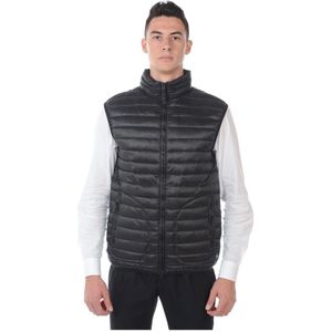 Daniele Alessandrini, Heren, Jassen, Zwart, Maat: 2XL Poliester,