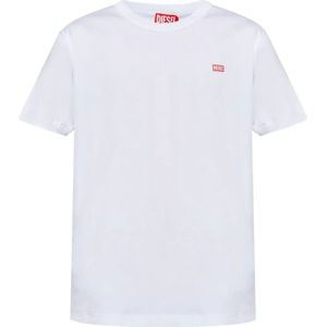 Diesel, Heren, Tops, Wit, Maat: XS Katoen,